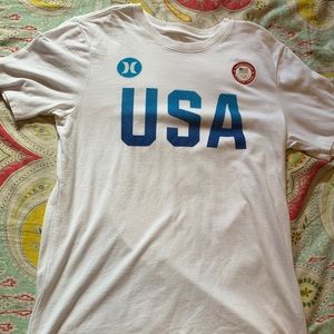 USA Hurley olympics tee size med